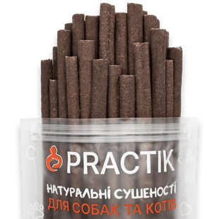 Палички з печінкою для собак та котів Practik Смаколик 80PLS991 фото