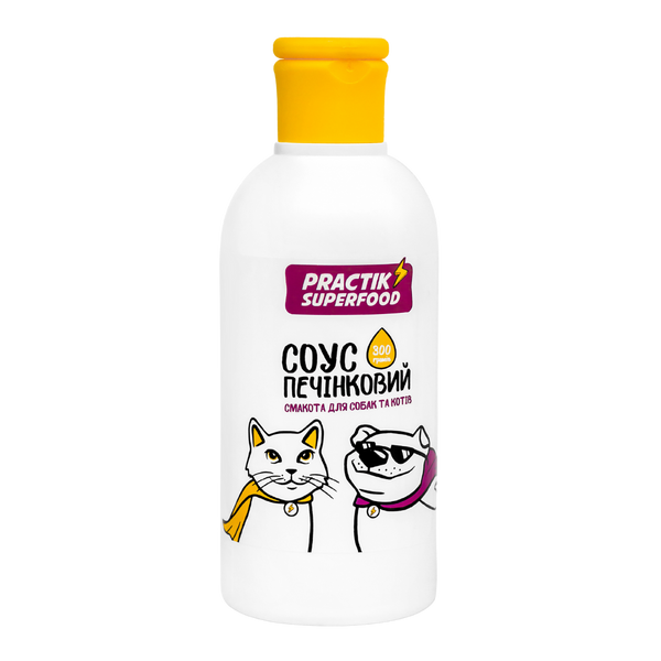 Печінковий соус для собак та котів Practik SuperFood 30LSS942 фото